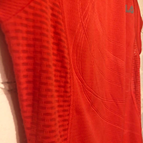 FILA Athletic T-Shirt - Bright Orange/Red - Picture 3 of 6